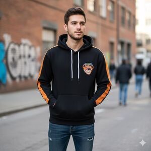 BadGoodClothing 20 Black Rich Hoodie Size M